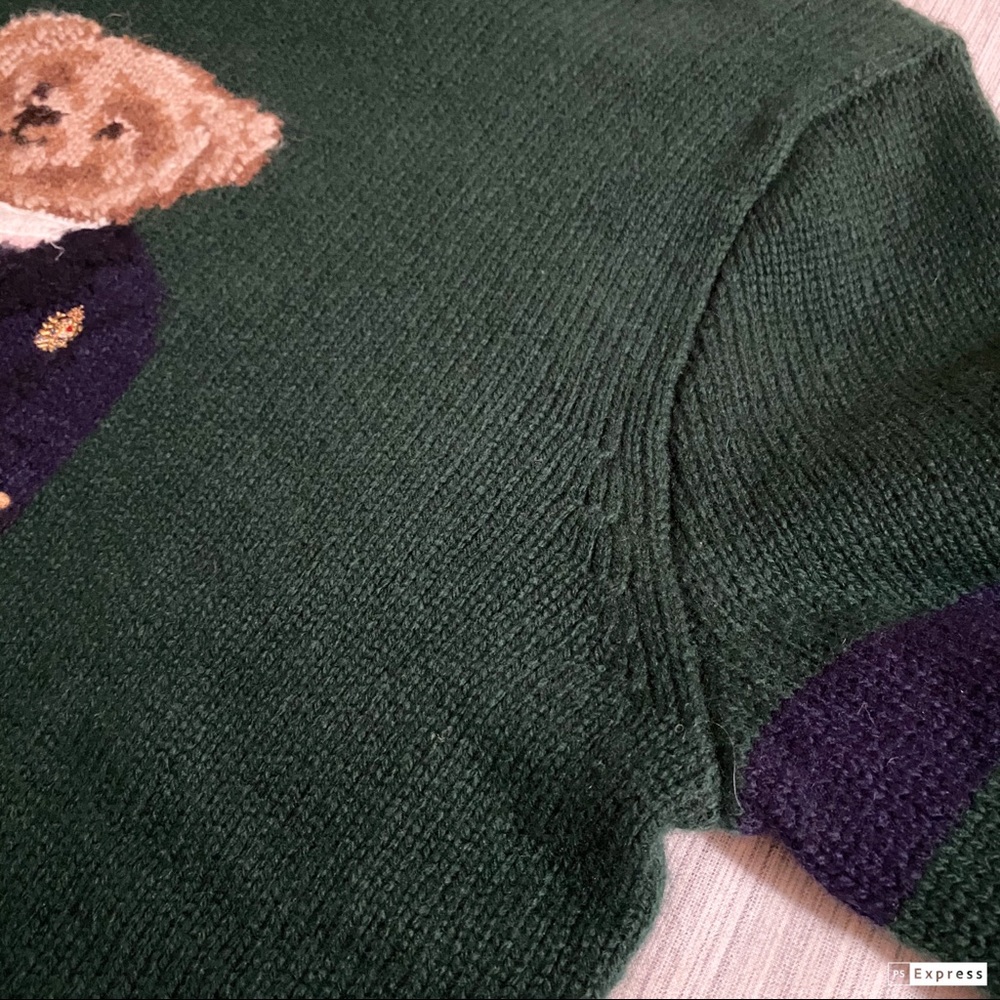 Ralph Lauren Polo Preppy Bear Sweater - Picture 11 of 16